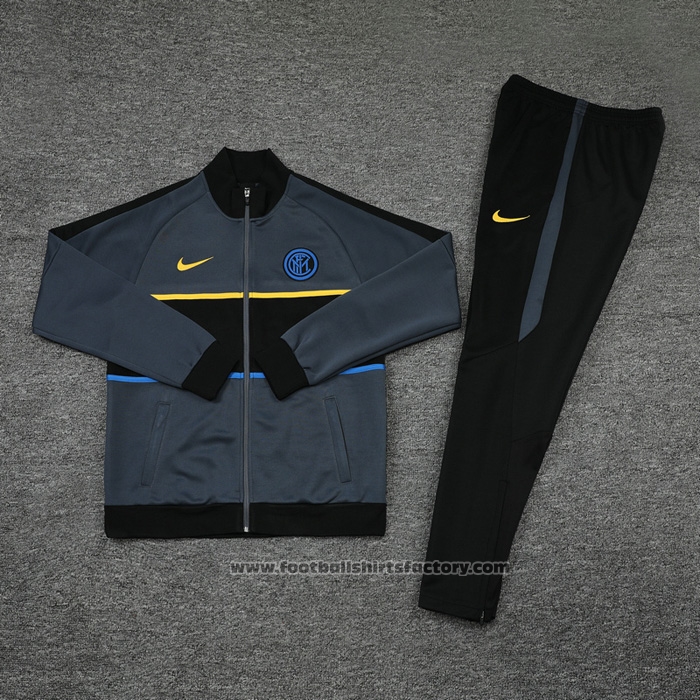 inter milan grey tracksuit